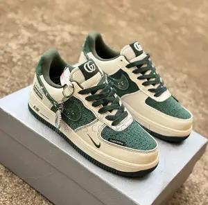 Gucci Edition Nike Air Force 1 Supreme Sneakers