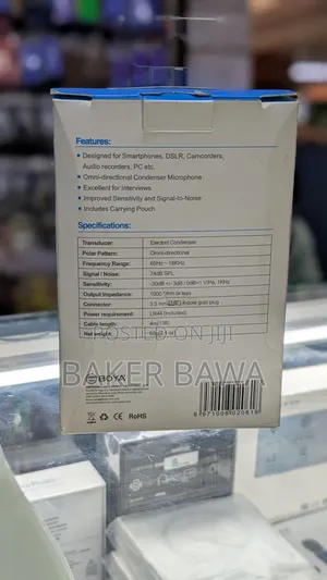 Boya Omni Directional Lavaliere Mic