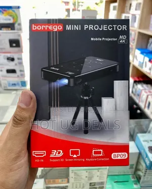 Photo - Borrego Bp09 Portable Mini Smart Projector With 4k Ultra Hd