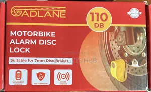 Motorbike
Alarm Disc
Lock
Suitable for 7mm Disc Brakes