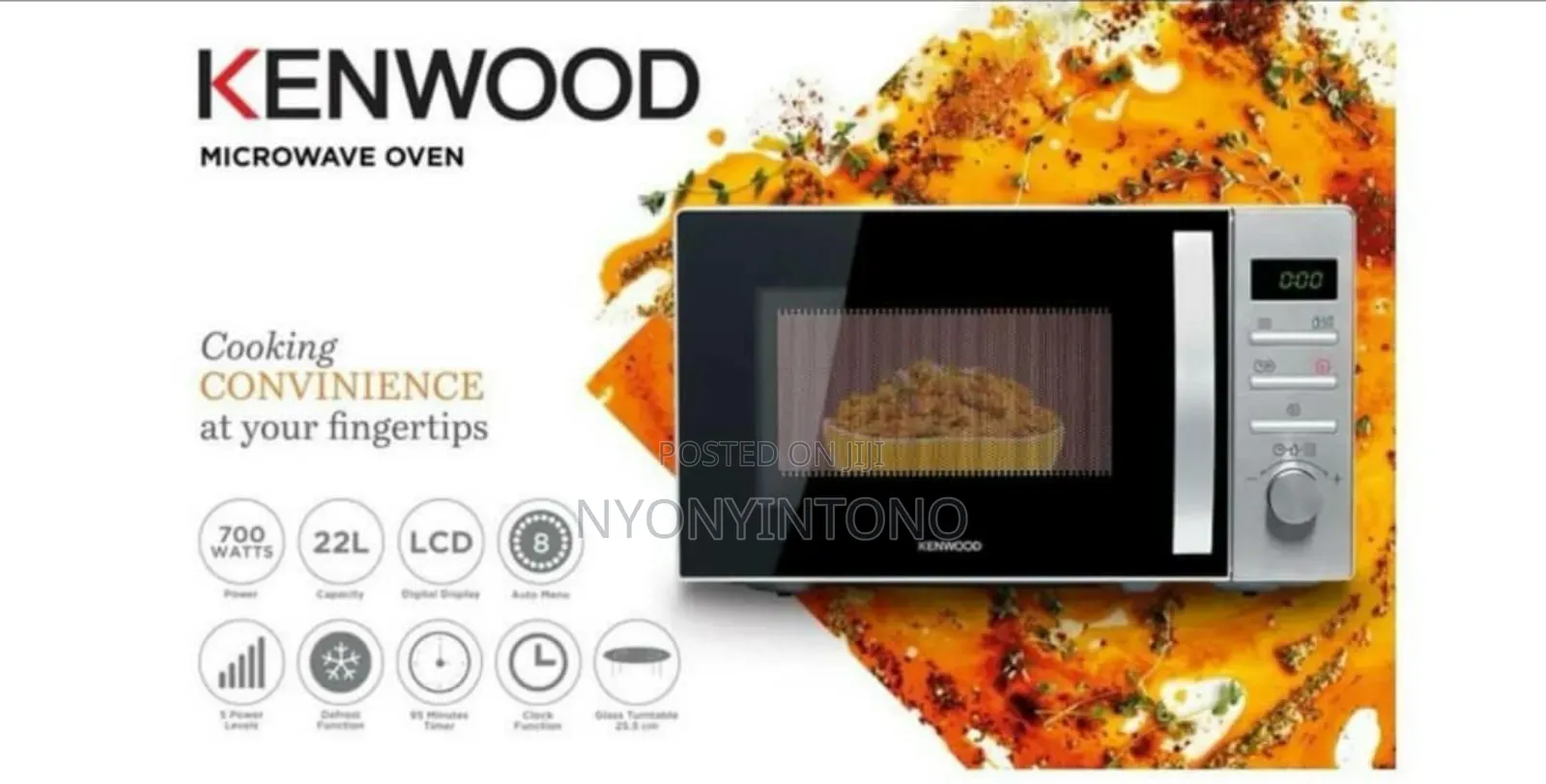Kenwood High-Quality 22litres Microwave Oven