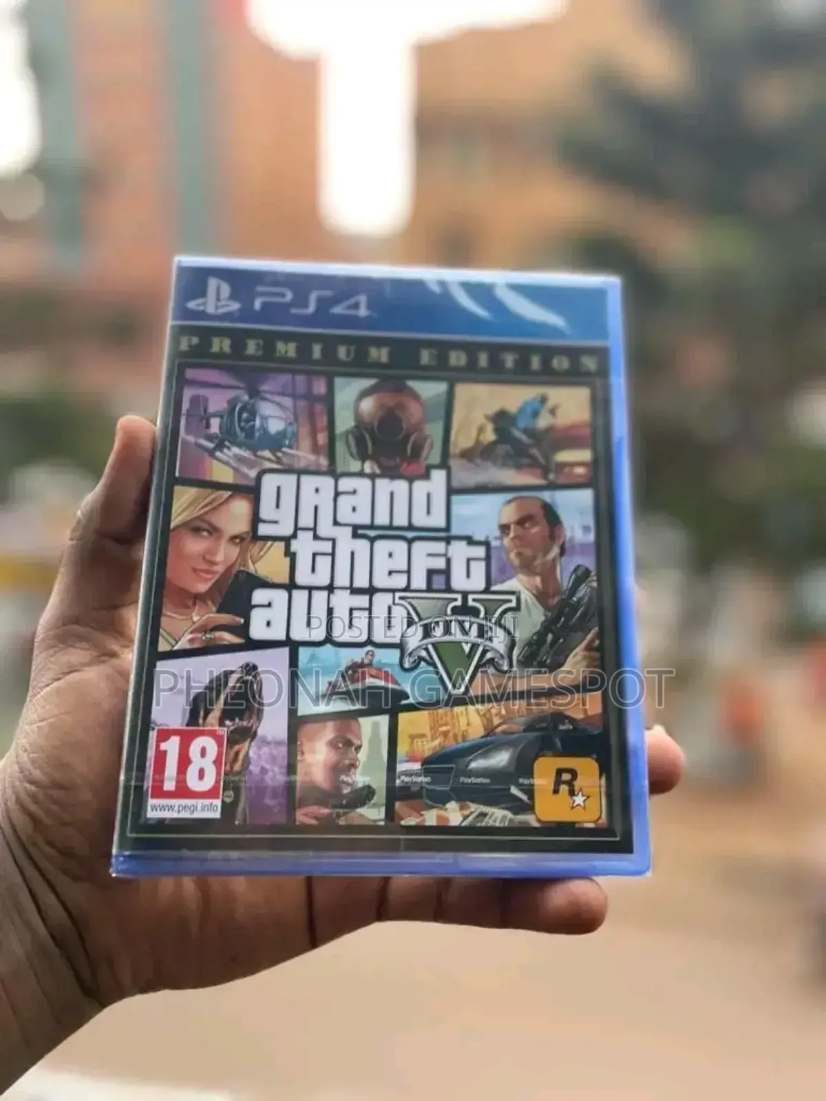 Gta 5 Game Cd For Ps4