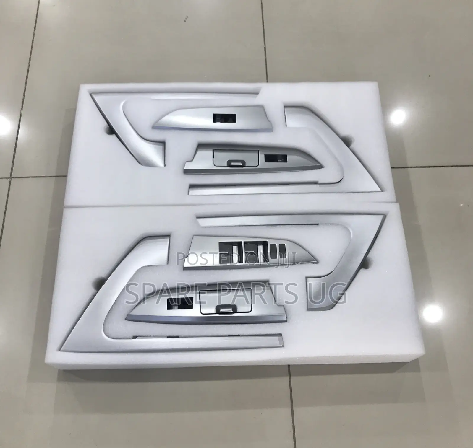 Silver Door Handle Plating For Landcruiser Lc