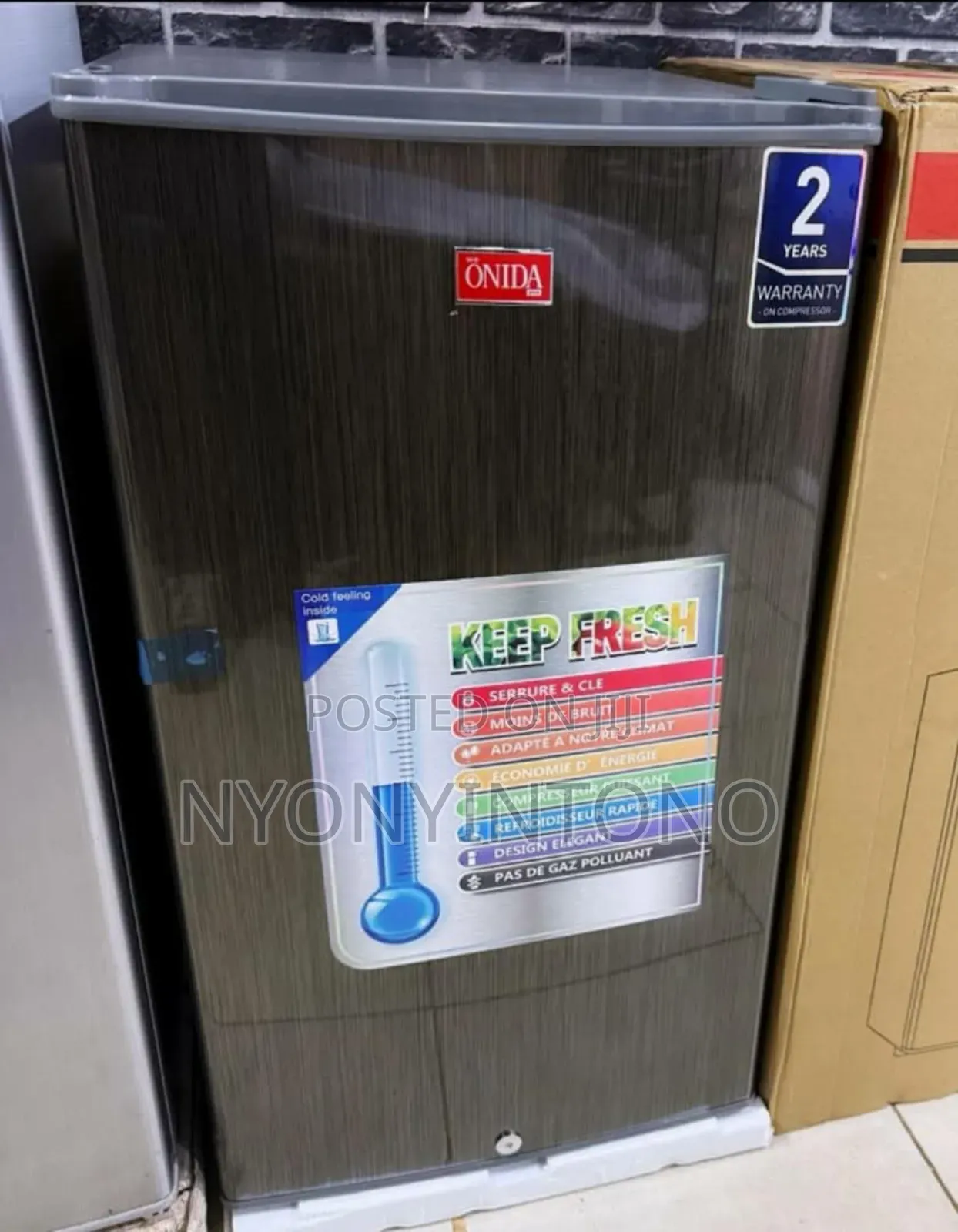 Orinda 120litres Single Door Refrigerator 2years Warranty