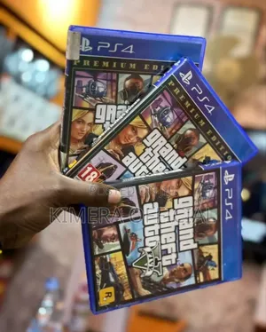 Photo - Gta 5 Game Cd For Ps4