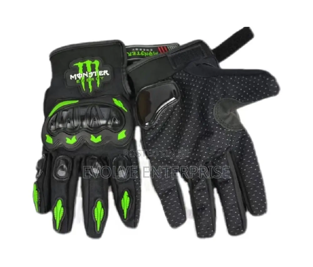 Monster Motorcycle Gloves Full Finger Gloves Anti Slip