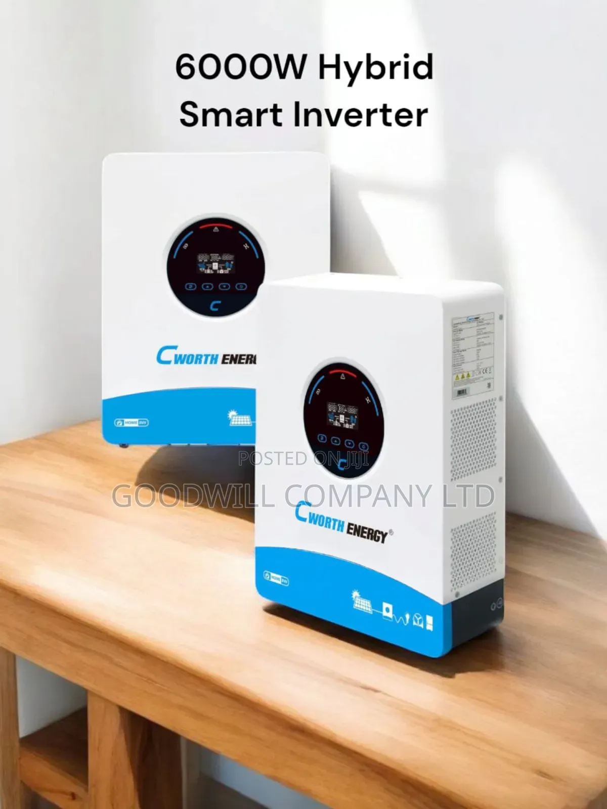 6000w/6kva Pure Sine Wave Smart Hybrid Inverter
