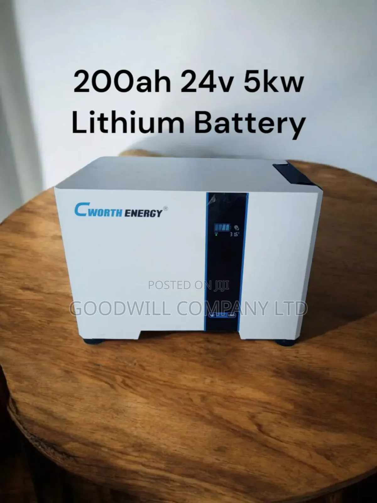 200ah 24v 5kw Cworth Lithium Battery (Boom Booster)