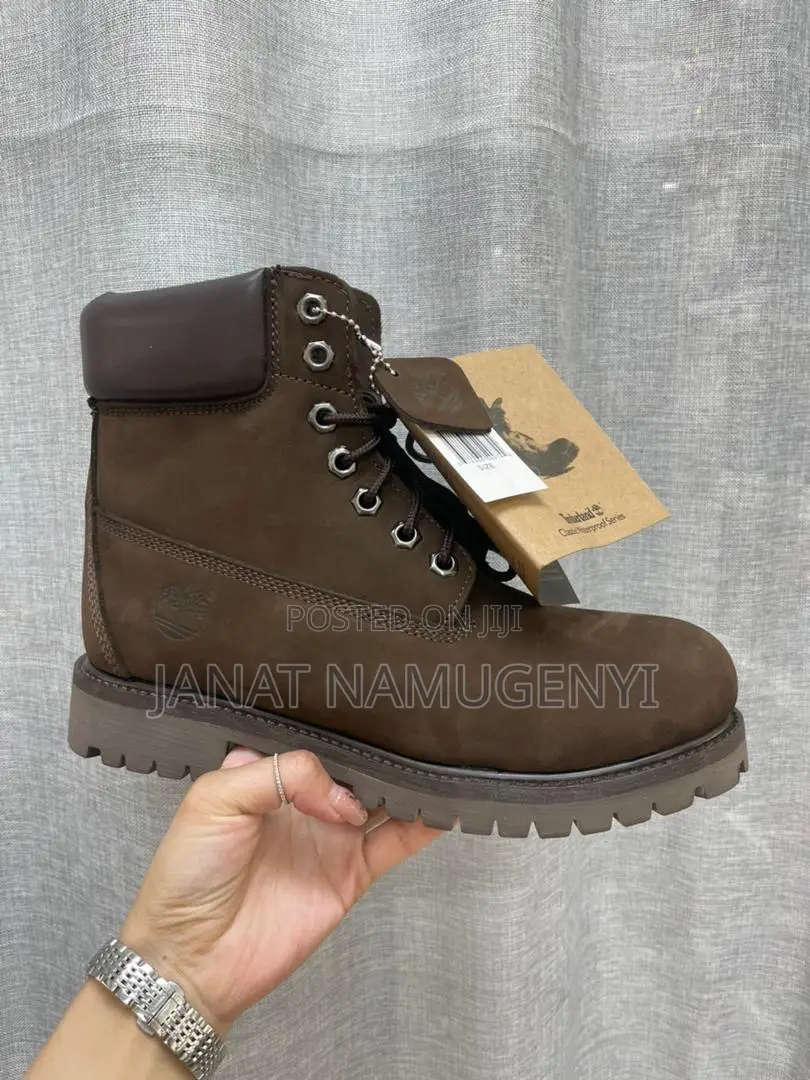 Dark Brown Timberland Shoes