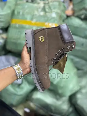Dark Brown Timberland Shoes