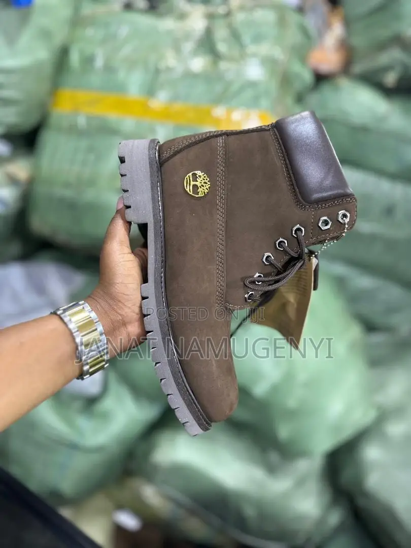 Dark Brown Timberland Shoes
