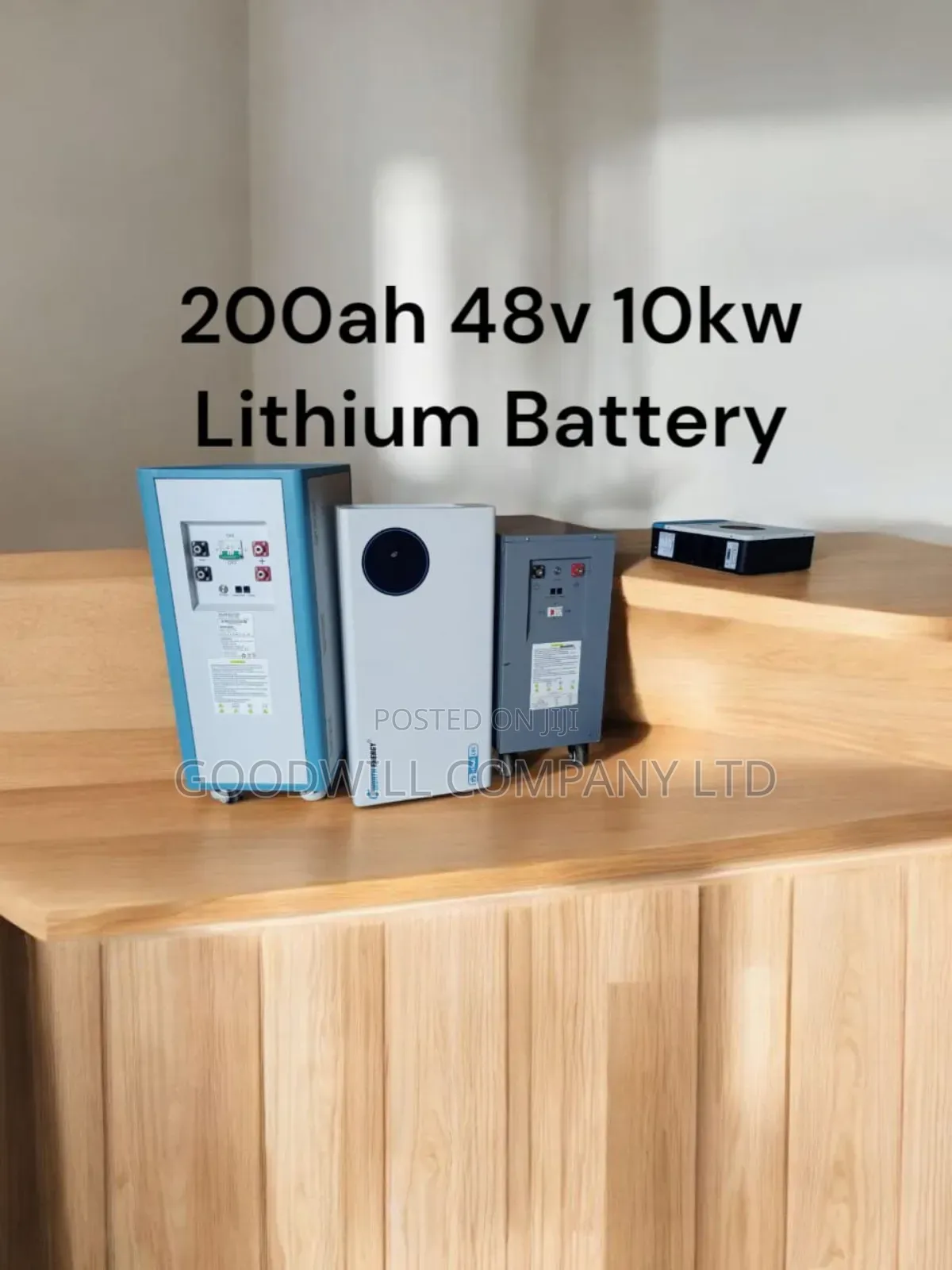 200ah 48v 10kw Lithium Battery Pack (Boom Booster)