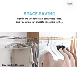 Steel Hangers Heavyduty Durable Clothe Hangers for Wardrobe