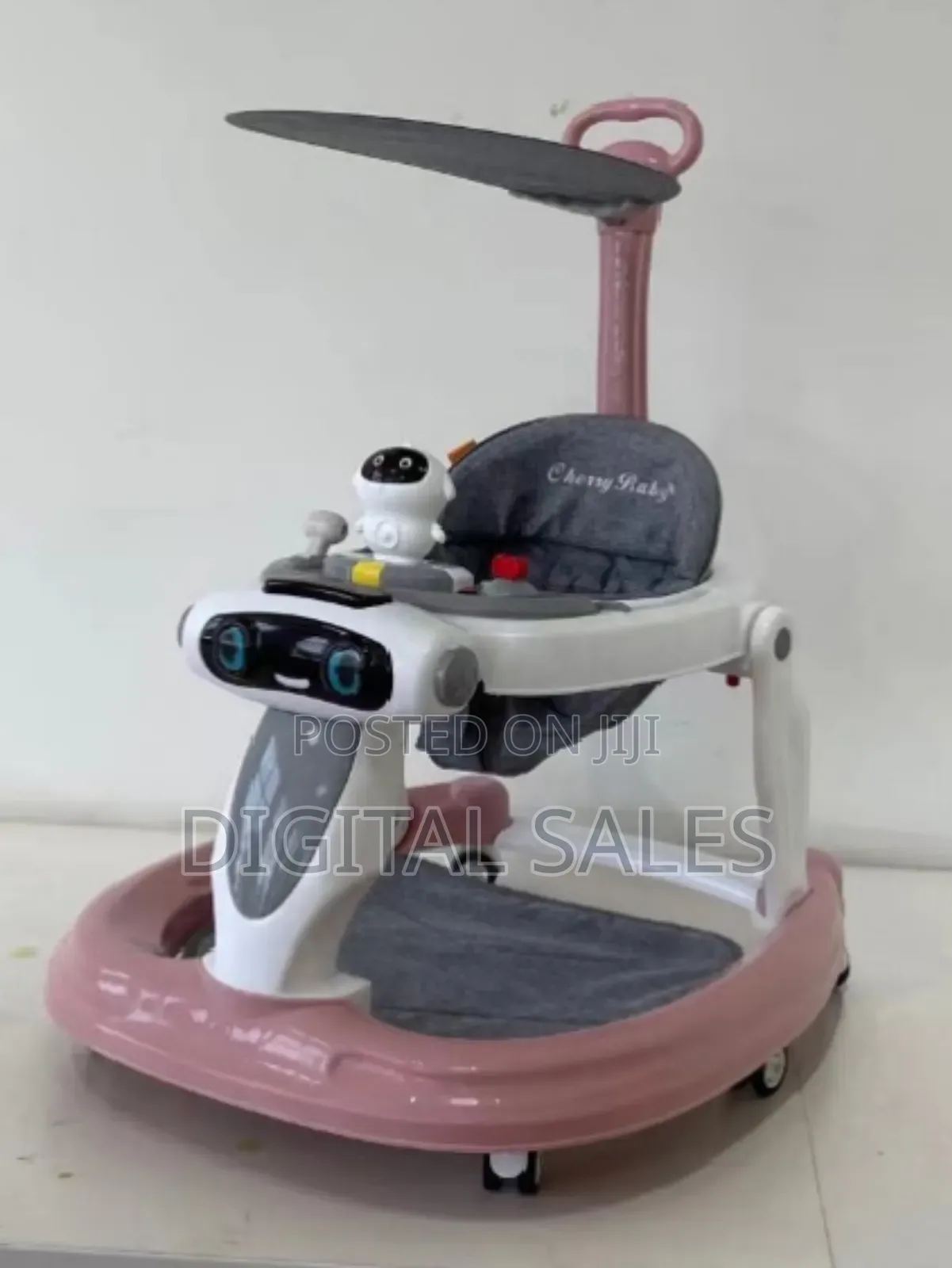 Adjustable /3-in-1 Activity Baby Push Walker, Age 6 Months+