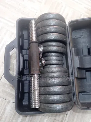 Photo - 30 Kg Chrome Dumbbell Set