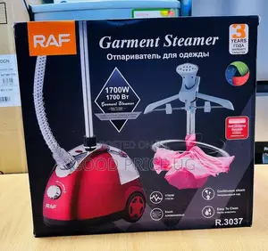 R Garment Steamer Red
