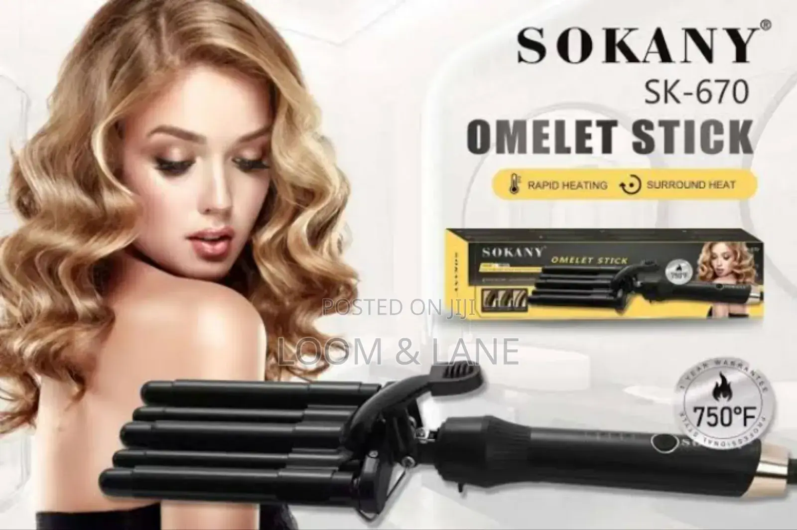 Sokany Sk-670 Hair Straightener