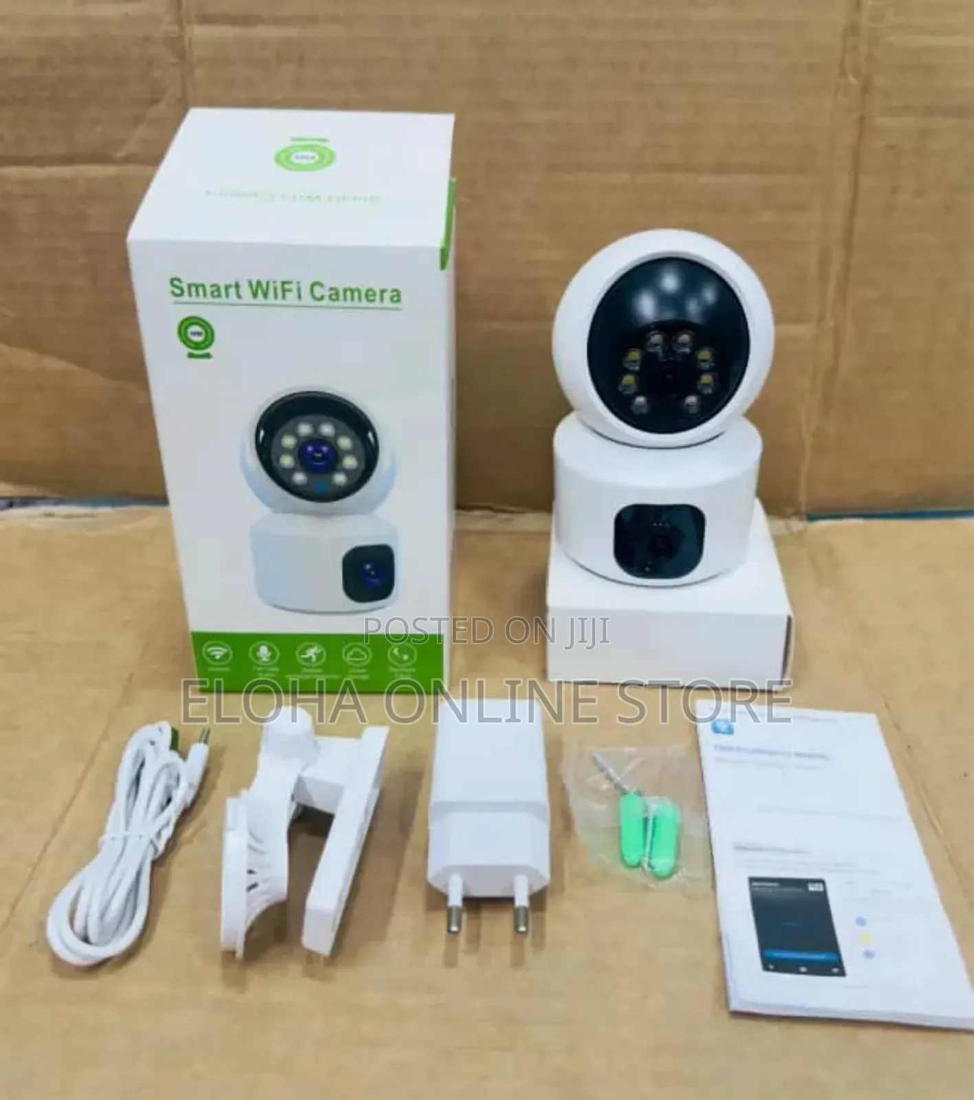 4g Sim Card Smart Dual Lens Smart CCTV Camera