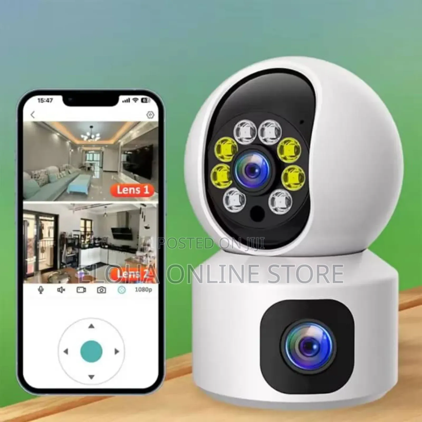 4g Sim Card Smart Dual Lens Smart CCTV Camera