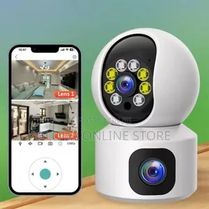 4g Sim Card Smart Dual Lens Smart CCTV Camera