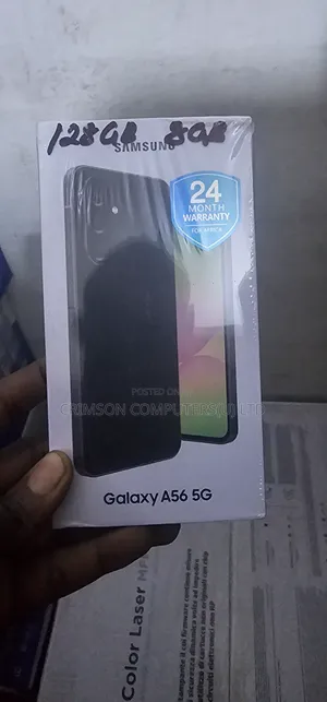 New Samsung Galaxy A56 128 GB Black