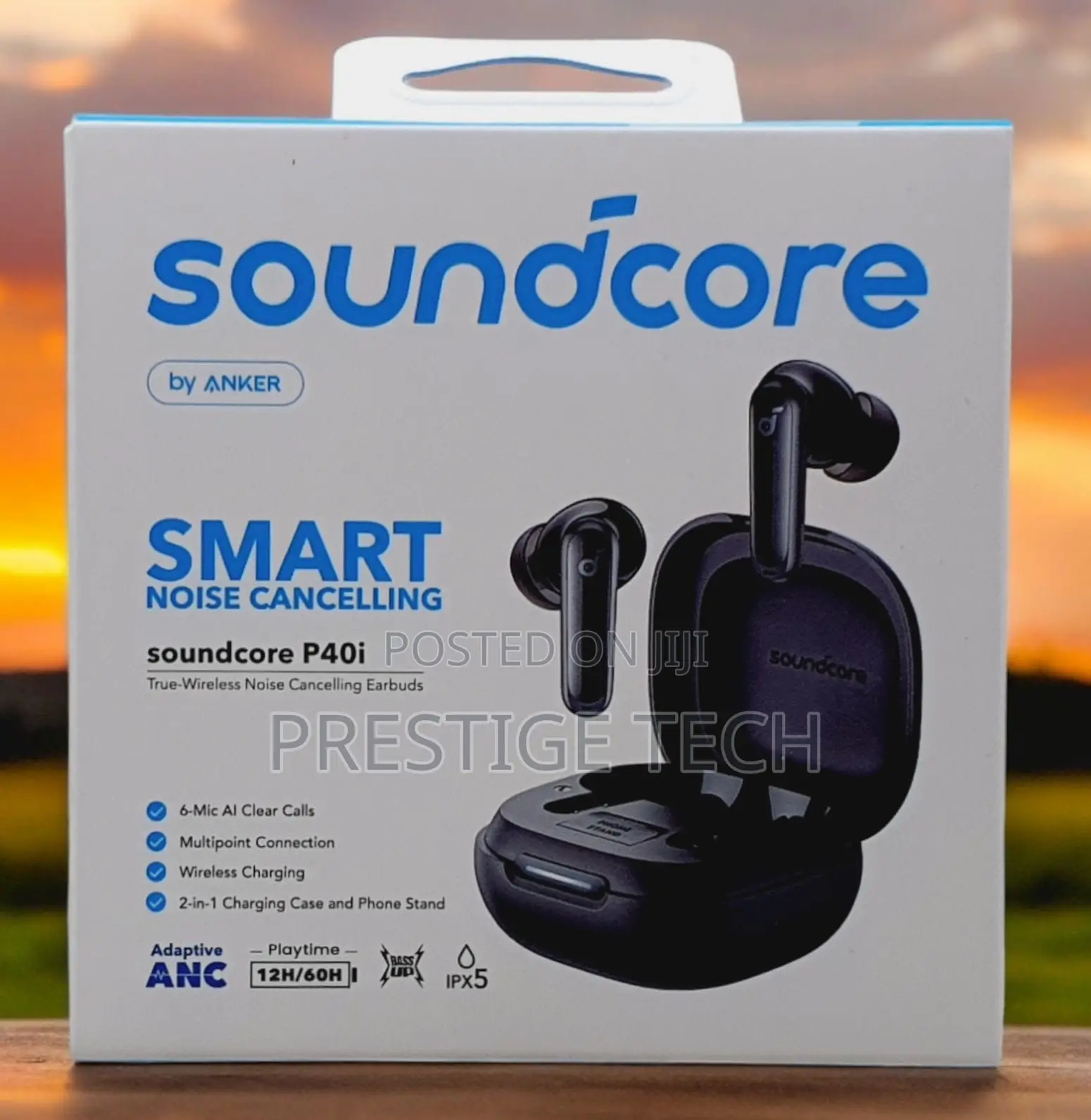Anker Soundcore P40i Smart Noise Cancelling Earbuds