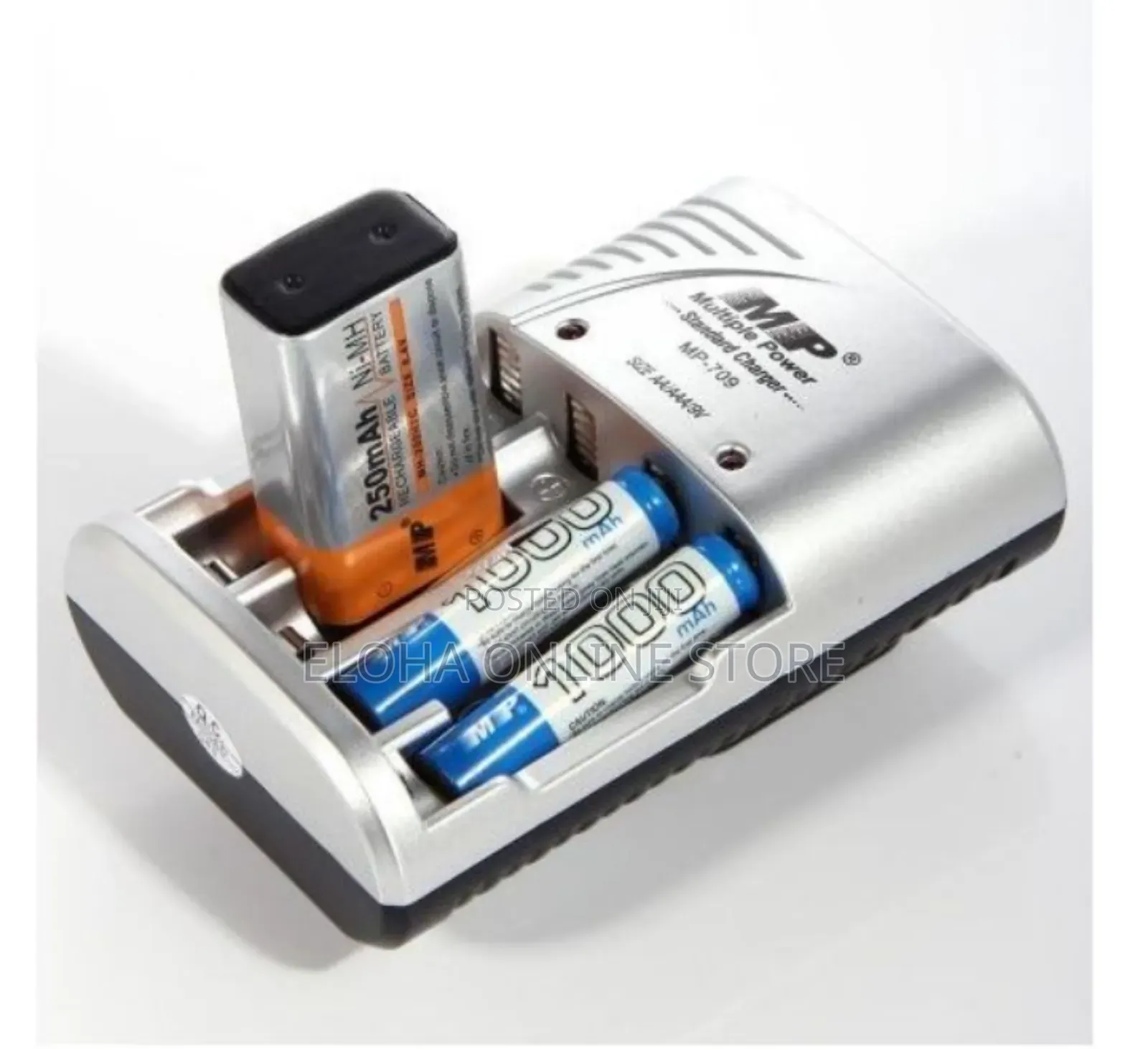 Universal Mp Aa/Aaa/9v Rechargeable Batteries Charger
