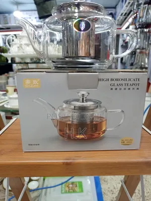 Dizhi High Borosilicate Glass Teapot-600ml (No. Hr-282).