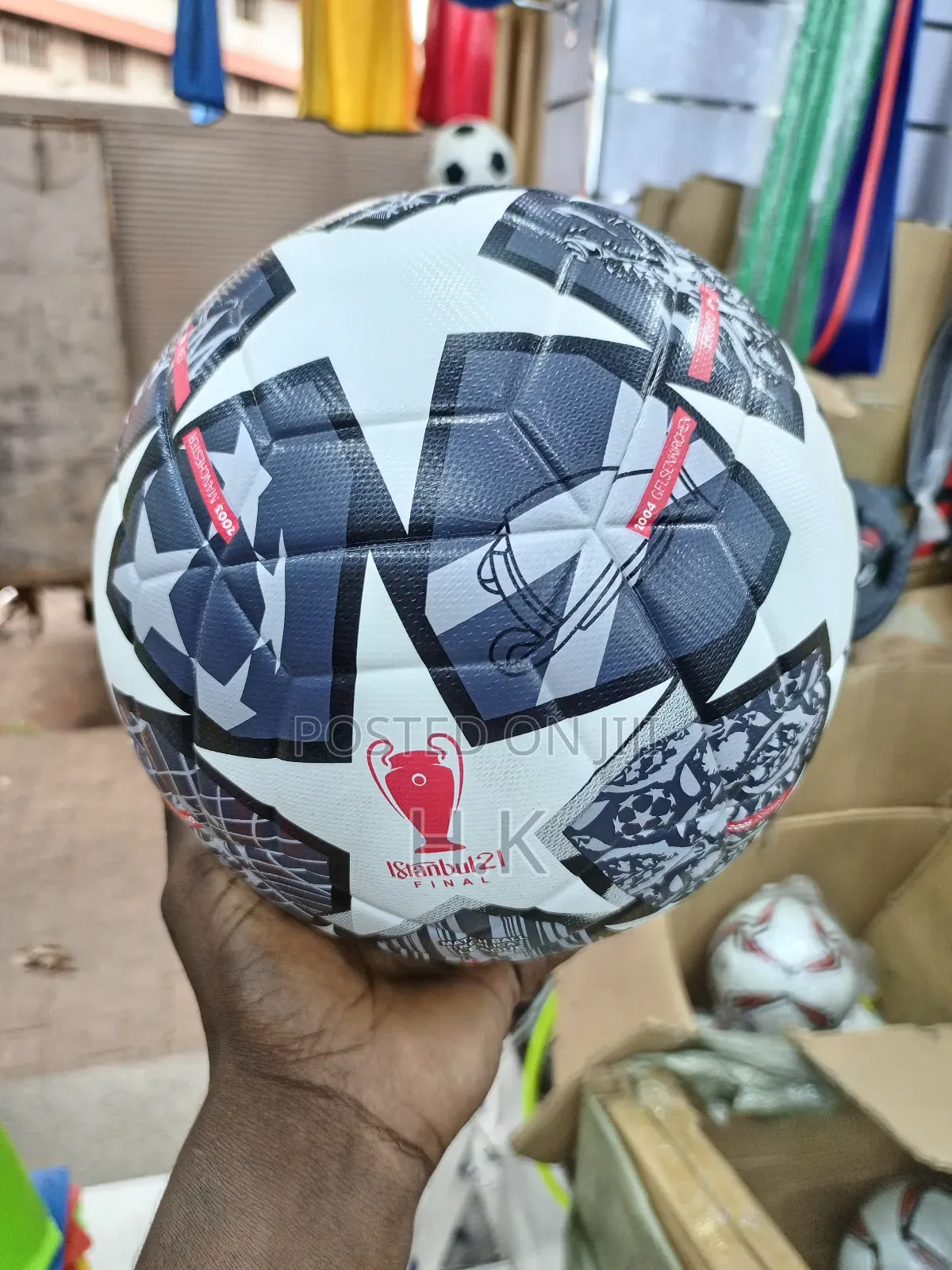 Adidas Uefa Champions League Soccer Ball Size 5