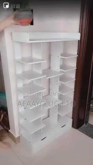 Wooden Shoe Rack