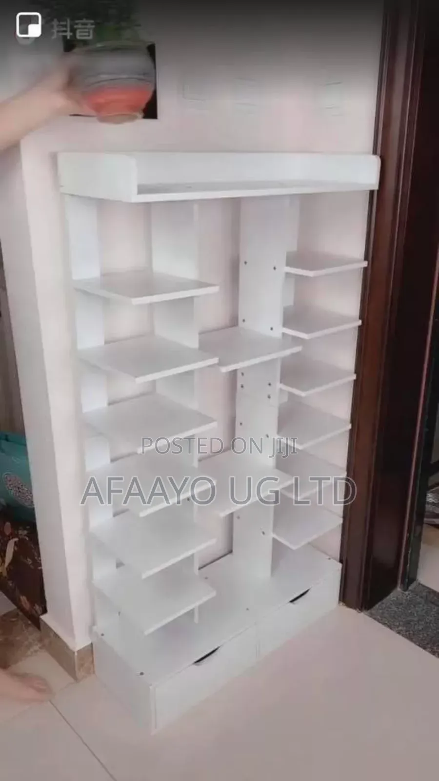 Wooden Shoe Rack