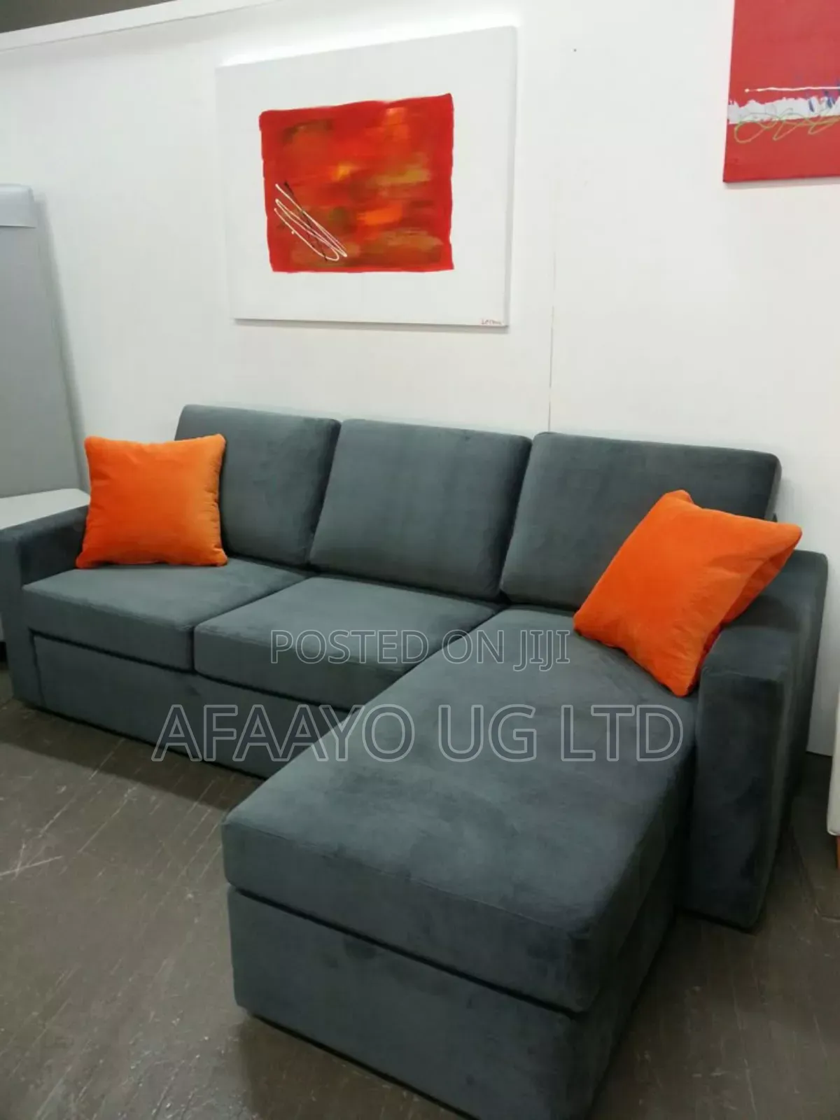 Modern Mini L Shape Sofa