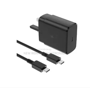 Samsung 45w Pd Adapter With A Usb-c To Usb-c Cabl