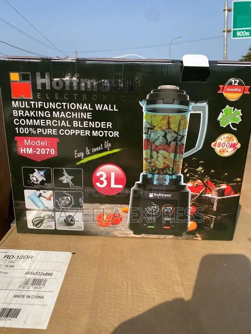 Hoffmans 3l Multifunctional Commercial Blender