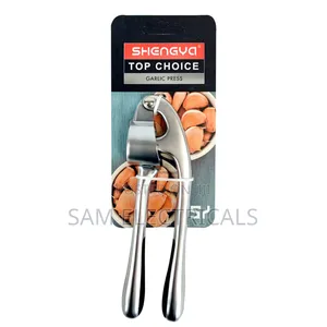 Stainless Steel Garlic Press