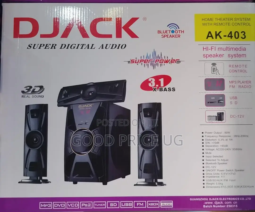 Djack Ak-403 X-Bass 3.1