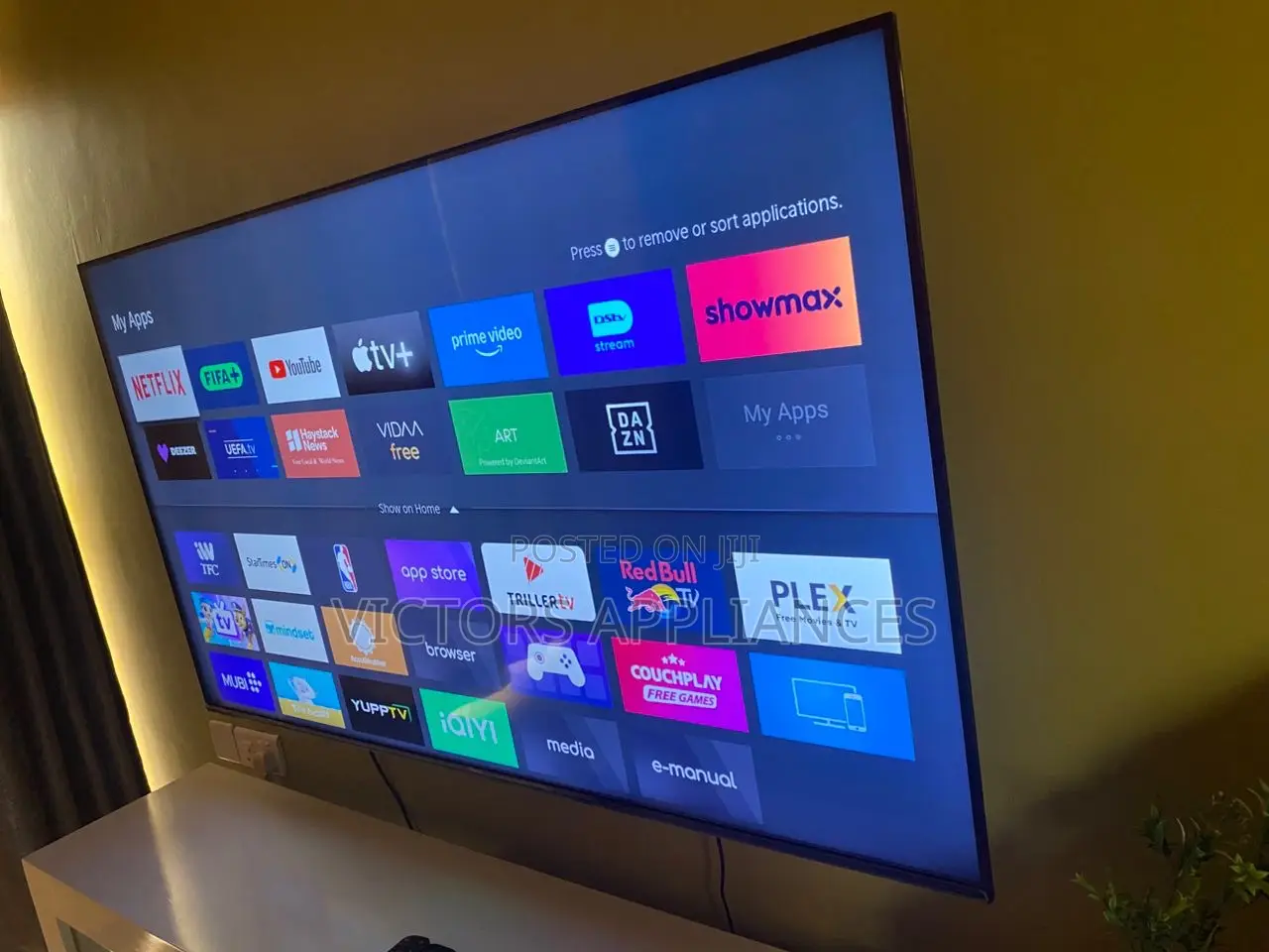 Brand New Hisense 55inches Ultra High Definition4k Smart Tv Frameless