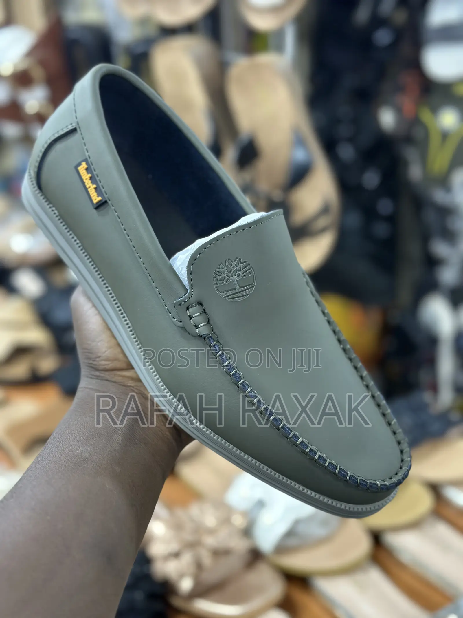 Original Green Timberland Casual Flat Sole Moccasins