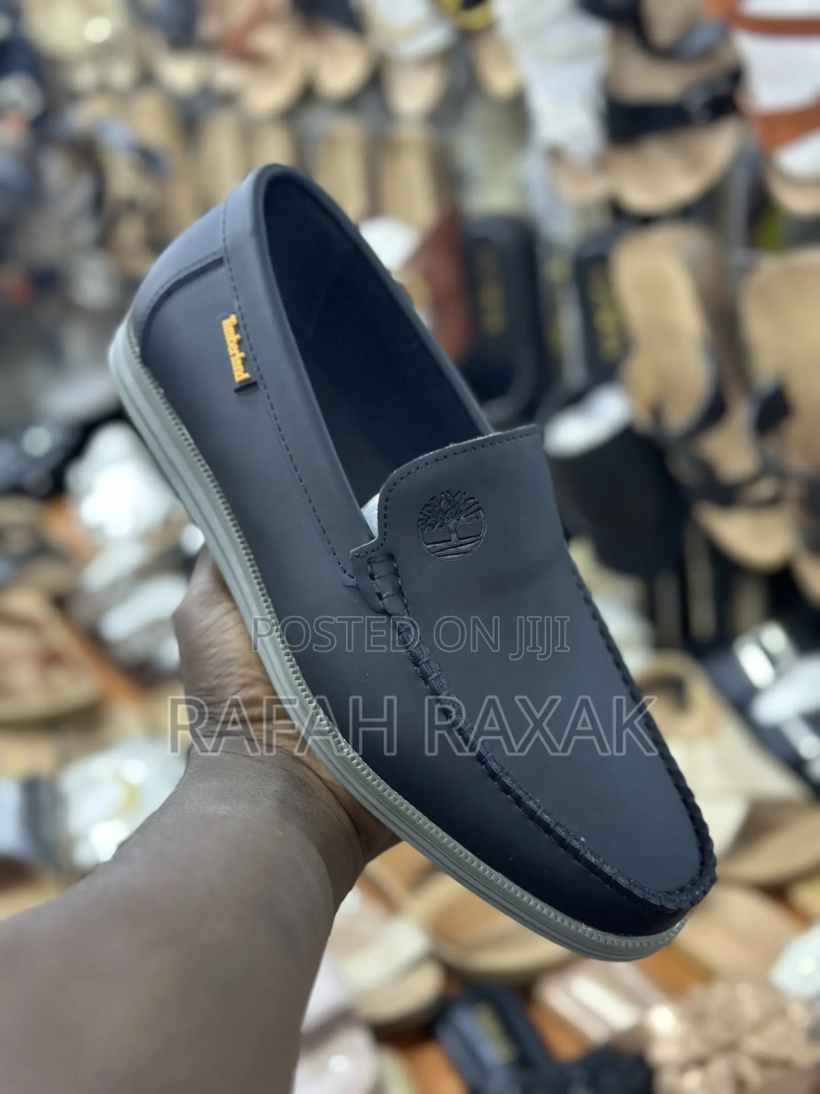Black/Grey Men’S Classic Smart Casual Timberland Moccasins