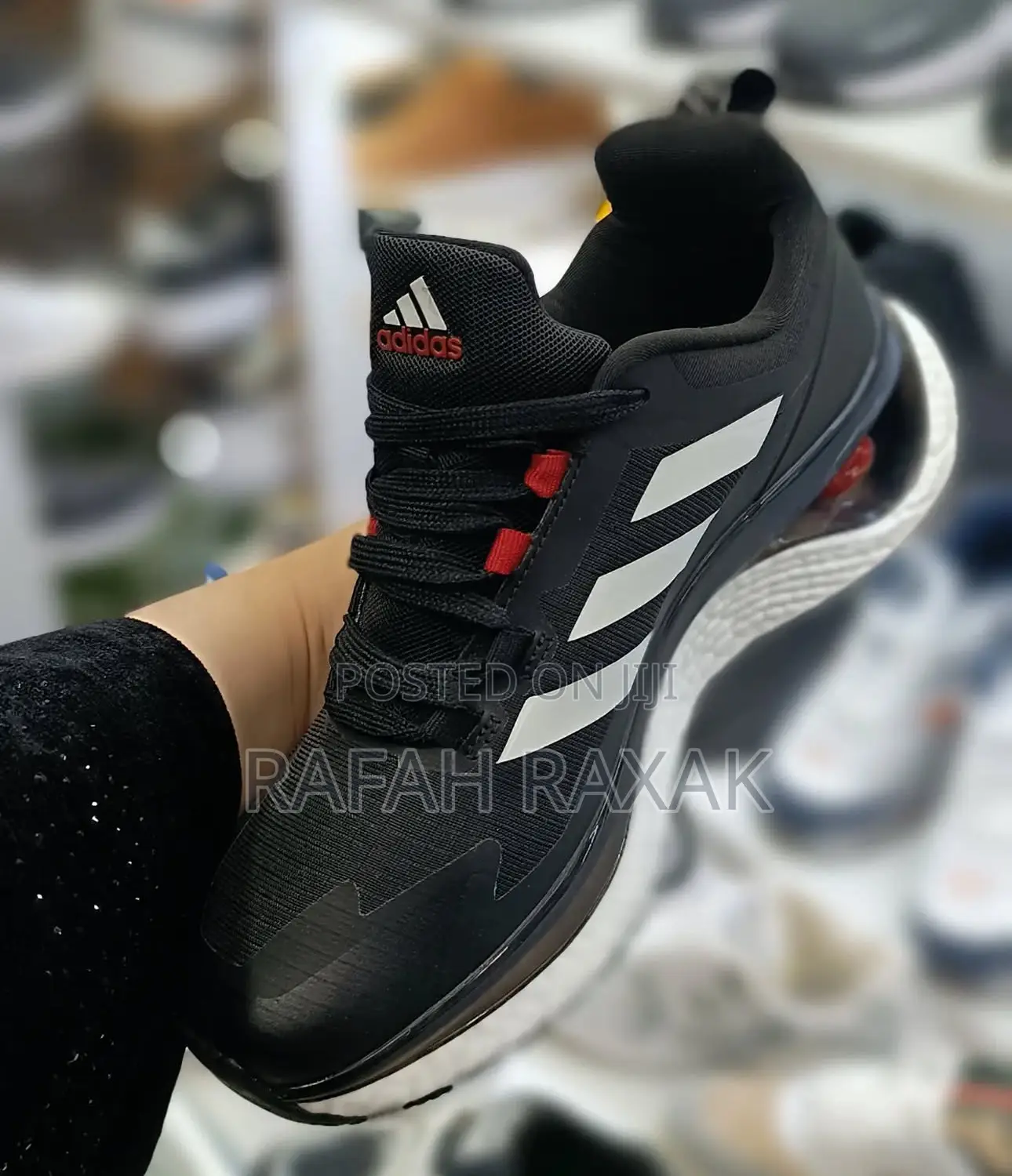 Original Black/White Adidas Ultra Boost 22 Gym Running Shoes