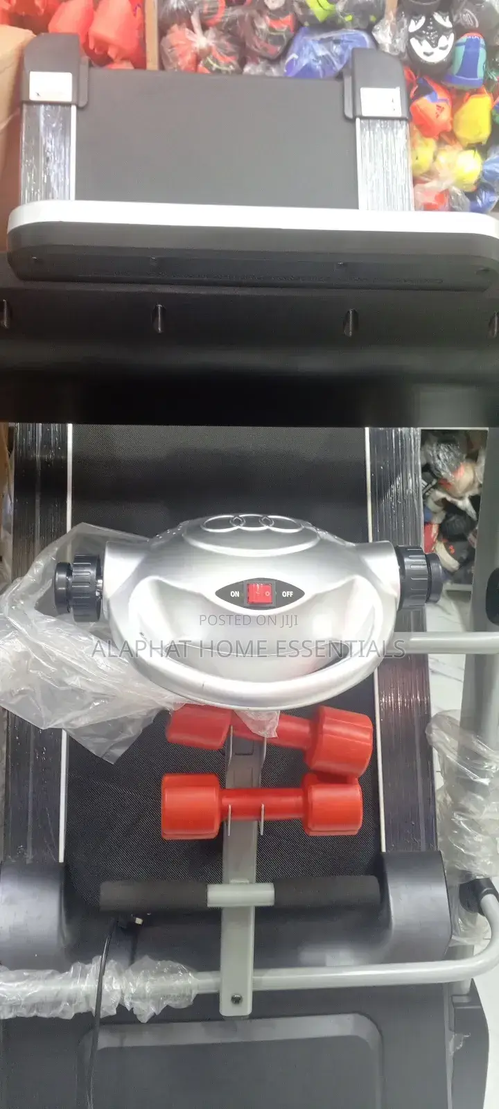 Treadmill With an Incline