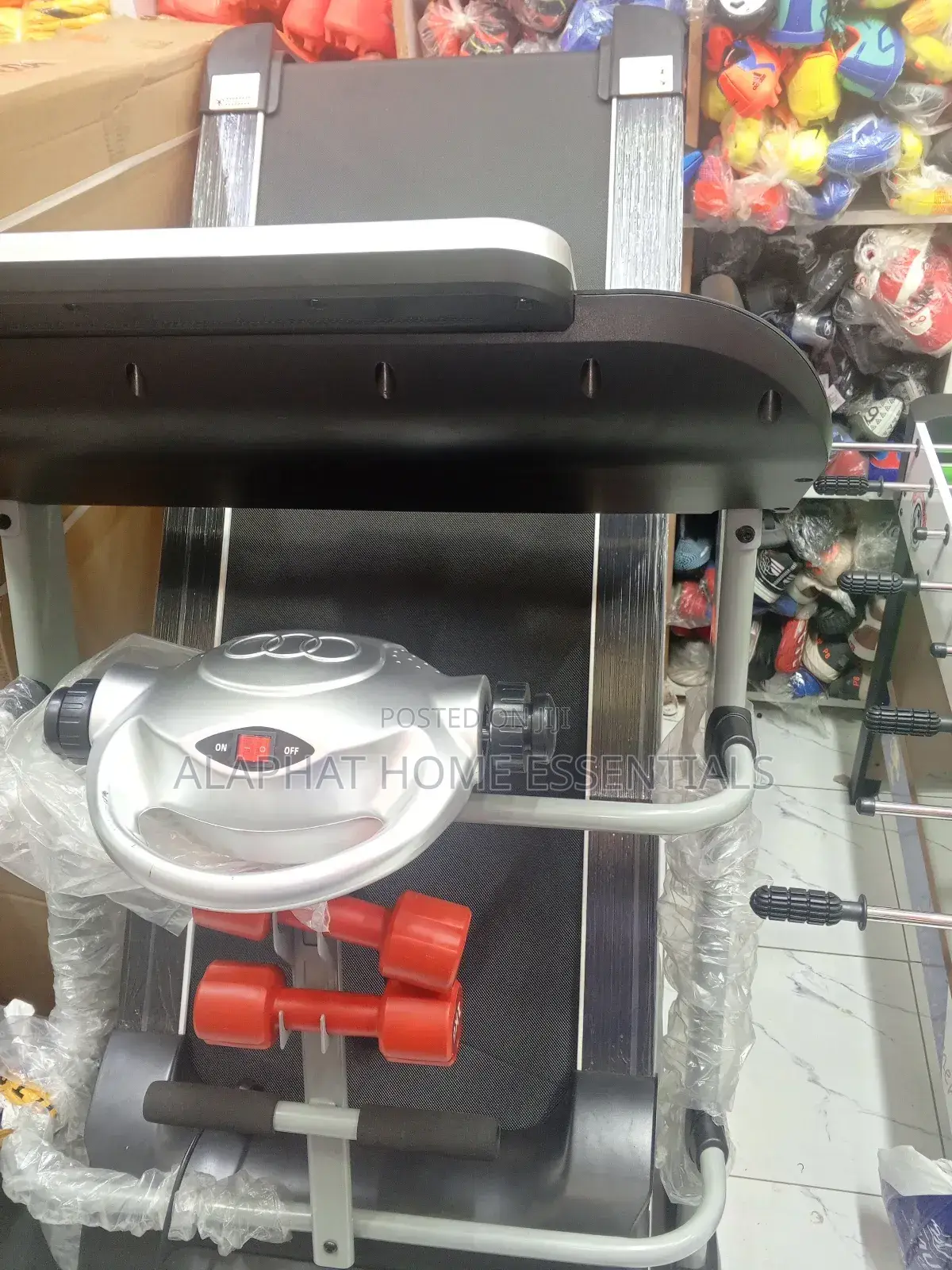 Treadmill With an Incline