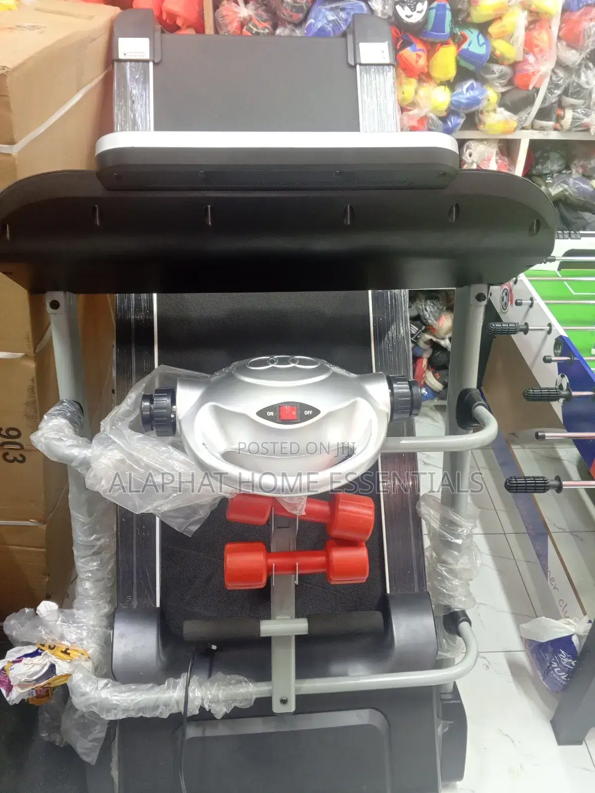Treadmill With an Incline
