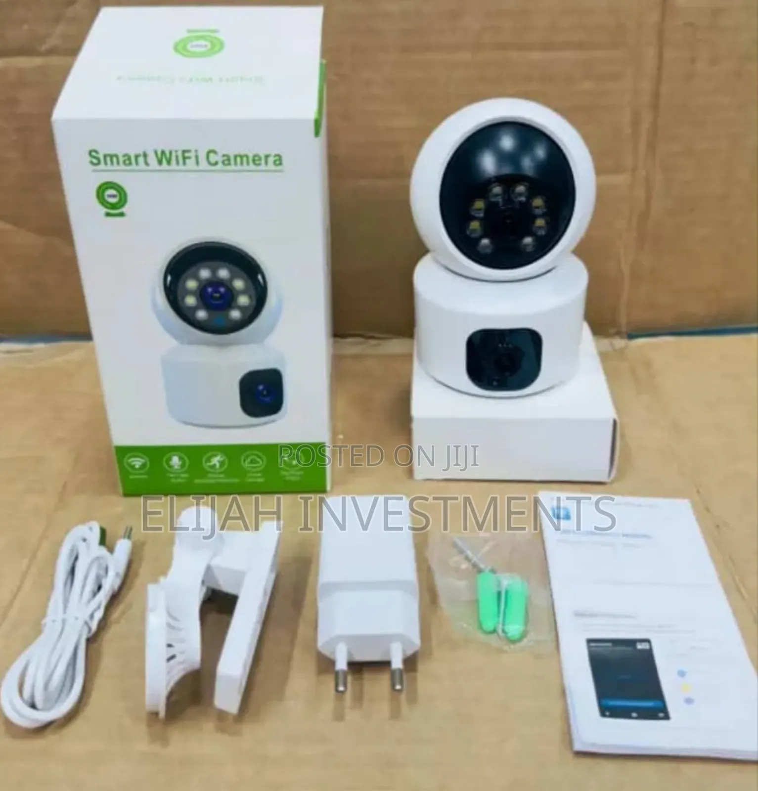 4g Sim Card Smart Dual Lens Smart CCTV Camera