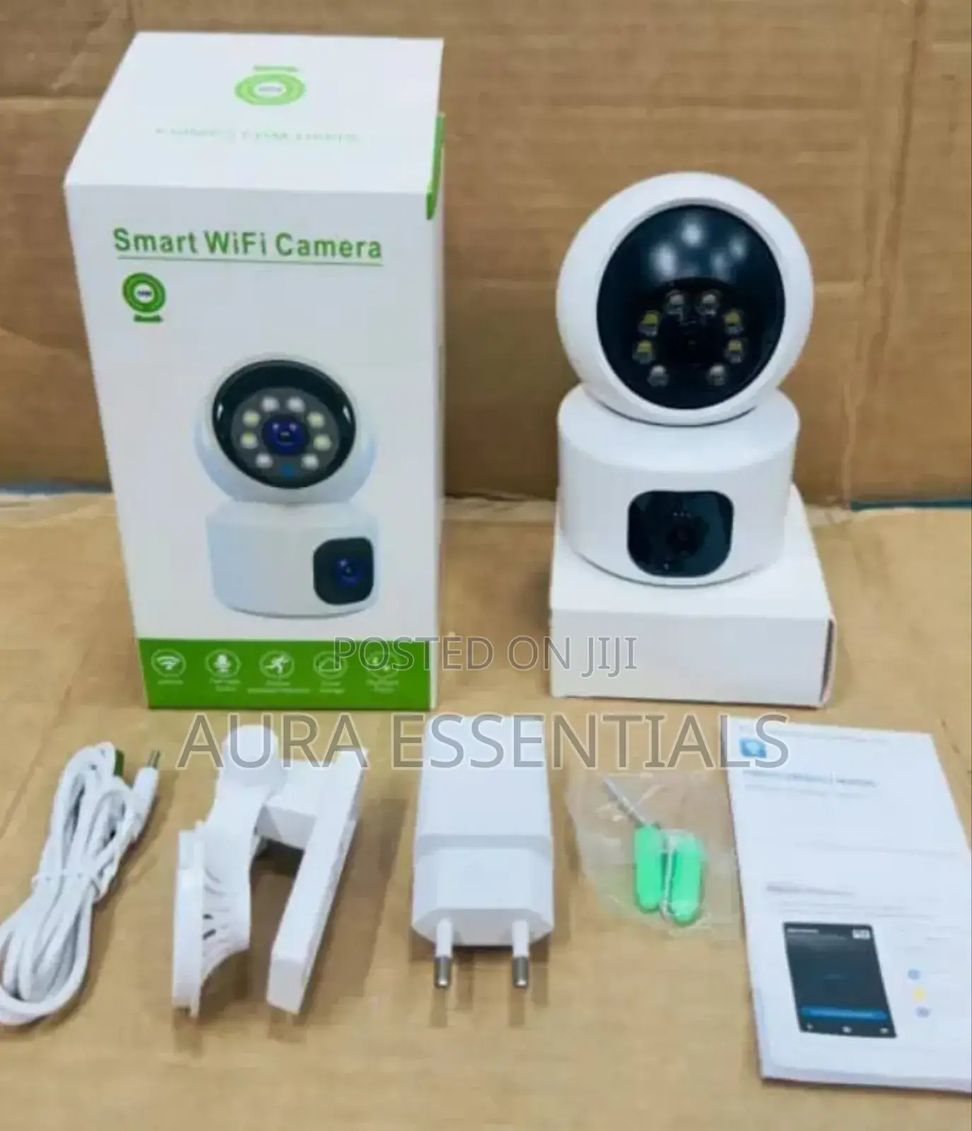 4g Sim Card Smart Dual Lens Smart CCTV Camera