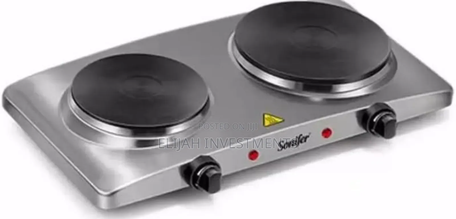 Sonifer Sf-3049 1000w Double Burner Electric Hot Plate