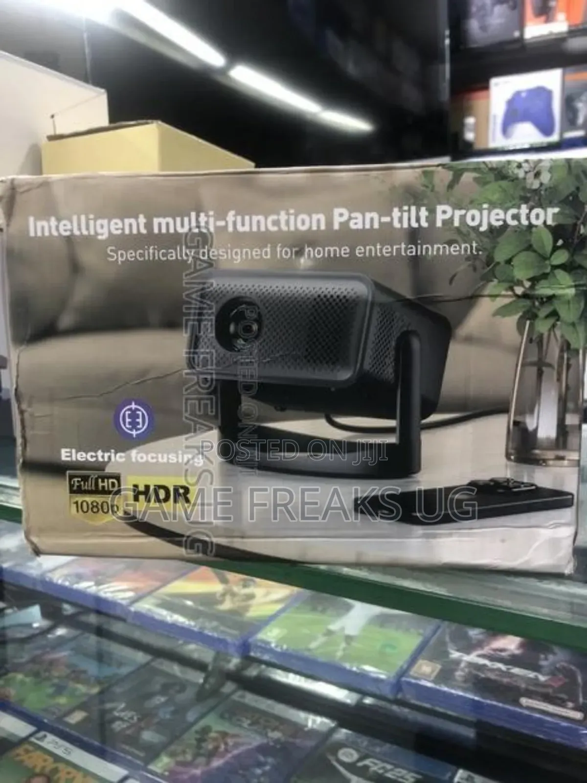 Multi Function Pan Tilt Projector