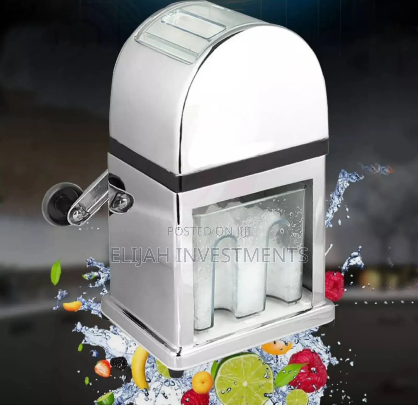 Manual Stainless Steel Ice Crusher