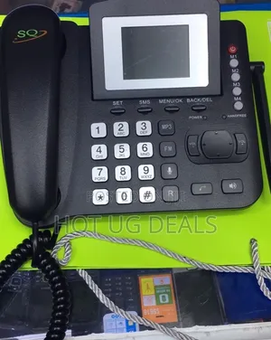 Sq Ls-980 Dual Sim Gsm Wireless Landline Desktop Phone
