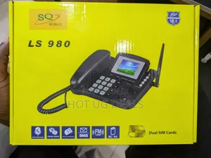 Sq Ls-980 Dual Sim Gsm Wireless Landline Desktop Phone
